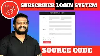 Ep29 - Login System with Laravel tutorial & Source Code