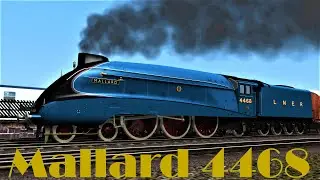 LNER 4468 Mallard - 125 mph record-breaking attempt! (Train Simulator 2020)