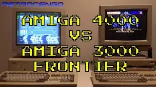 Amiga 4000 68060 Amiga 3000 68030 Frontier2 Speed test