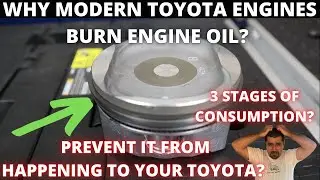 Why do Toyota engines consume oil ? And how to prevent it?