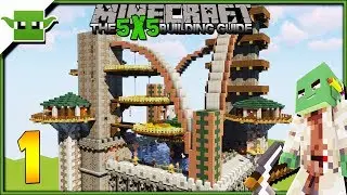 Minecraft Vertical Village Speed Build | Episode 1