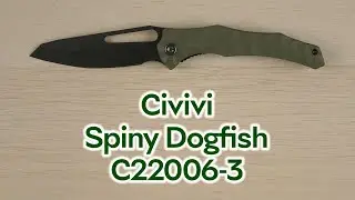 Розпаковка Civivi Spiny Dogfish C22006-3