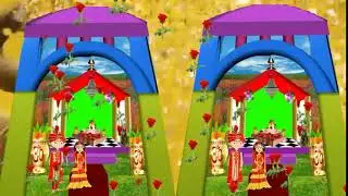 Wedding Frame Green Screen #13 Chroma Key - Copyright FREE Video
