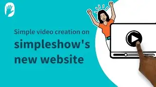 Dive into the world of simple video creation on simpleshow's brand new website