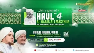 LIVE | MAULID MALAM JUM'AT SPESIAL HAUL KE 4 AL HABIB ALI MASYHUR | Kamis, 9 Mei 2024