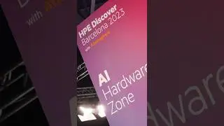 Showcase floor was like a mini Vegas | HPE Discover Barcelona 2023 #hpediscover