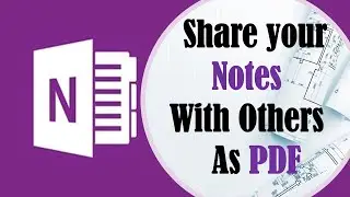 How to Export OneNote Notes to a PDF on Windows 10 | Export Notes as a PDF in Microsoft Onenote