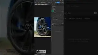 Easy Way to Make Tires Spin #shorts  #phoshop #photoshoptutorial