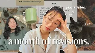 🌴 my first writing vlog as an agented writer // a month of revisions