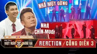 REACTION ANH TRAI VƯỢT NGÀN CHÔNG GAI | Màn PK VOCAL DA DIẾT CÕI LÒNG của Nhà Mứt Gừng và Chín Muồi