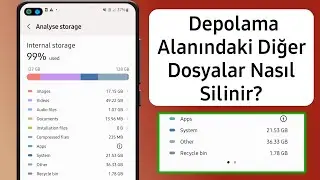 Android depolama alanındaki diğer kişiler nasıl silinir | android 2023teki diğer depolamayı temizle