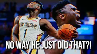 The GREATEST Zion Williamson Dunks So Far!