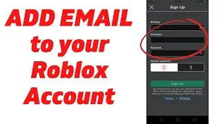 How to ADD EMAIL to your Roblox Account (2022)