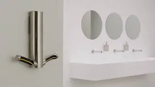 Презентация сушилки для рук Dyson Airblade 9kJ