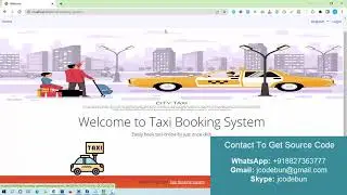 Online Taxi Booking Project in Spring Boot and Hibernate with source code and project report