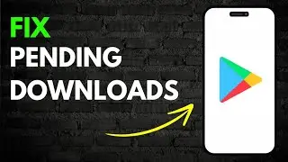 How to FIX Pending Downloads Problem in Google Play Store (2024)