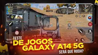 Galaxy A14 5G - Teste de JOGOS! COD Mobile, será que roda liso?