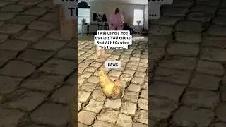 This Ai NPC Chicken in Skyrim will make YOU Question EVERYTHING