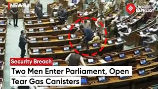 Chaos Erupts In Lok Sabha as Individuals Release Tear Gas, Disrupt Parliament Proceedings