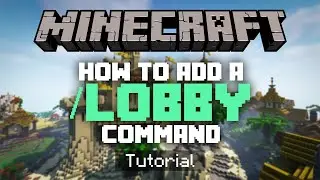 Add /Lobby Command To Your Minecraft Server (HubMagic Tutorial)