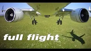 Boeing 737 MAX 8 model RC airplane full onboard nose cam flight