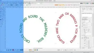 How do I create lettering on a circle or ellipse in Wilcom Embroidery Studio