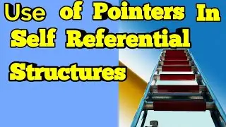 Use of pointers in self referential structures