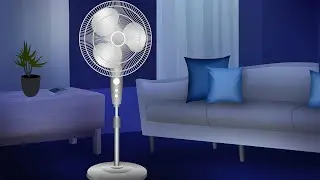 Soothing Fan Sounds for Sleep, Relaxation, or Studying | 10-Hour White Noise