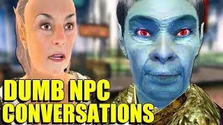 Ridiculous NPC Conversations In Oblivion