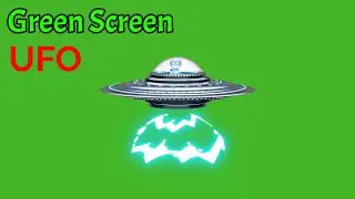 Free Green Screen UFO Animation for Chroma Key Video Editing 2023