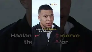 Mbappe dont want Haaland to win 😯