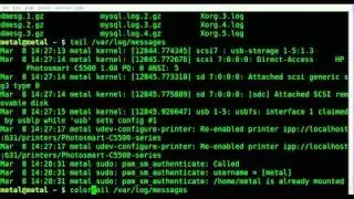 Color Coding Log Files with Colortail - BASH - Linux