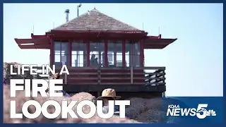 Life in a fire lookout in Colorado, and Fjord the USFS cat