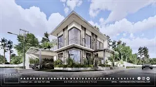 C Residence - 290 SQM House - 300 SQM Lot - Tier One Architects