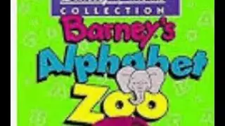 Barney Home Video: Barney's Alphabet Zoo (1994 VHS) (Aka The Alphabet Zoo)