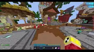 Minecraft Hack controls on Hypixel