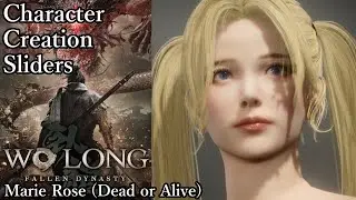 Wo Long: Fallen Dynasty Character Creation - Marie Rose (Dead or Alive)