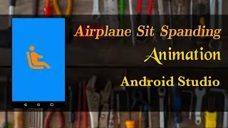 Android Animated Vector Drawable || Sit Expansion Animation || Android Studio