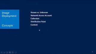 ConfigMgr 2012 Operating System Deployment Part IV Image Deployment