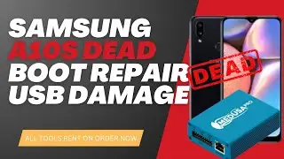 Samsung A10s dead boot repair USB damage 💔  by Medusa pro MTK #deadboot #a10sdead