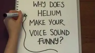 Why does helium make your voice sound funny? - Naked Science Scrapbook