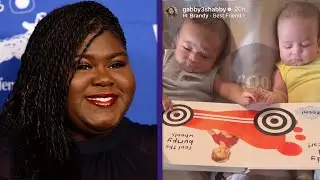 Gabourey Sidibe's 4-Month-Old Twins CAN'T STOP Holding Hands