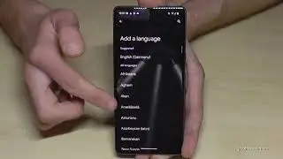 Google Pixel 7 (Pro): How to change the language?