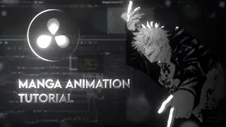 How to animate manga in Davinci Resolve