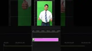 Remove a Green Screen in Abobe Premiere Pro