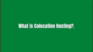 What is colocation hosting?  Colocation Explained 2021