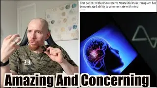 ALS Neural Link Patient Communicates With His Mind?