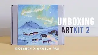 Unboxing Mossery x Angela Pan Paint Marker Art Kit 2