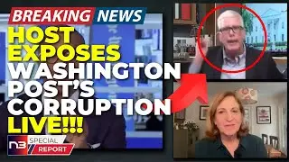 🚨BREAKING: Watch The Exact Moment A Host Exposed WaPo's Entire Election Scheme And Quit Live OMG!🚨