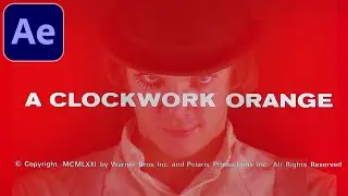 Adobe After Effects CC Tutorial: Old School Film Title Trick (Text Animation)